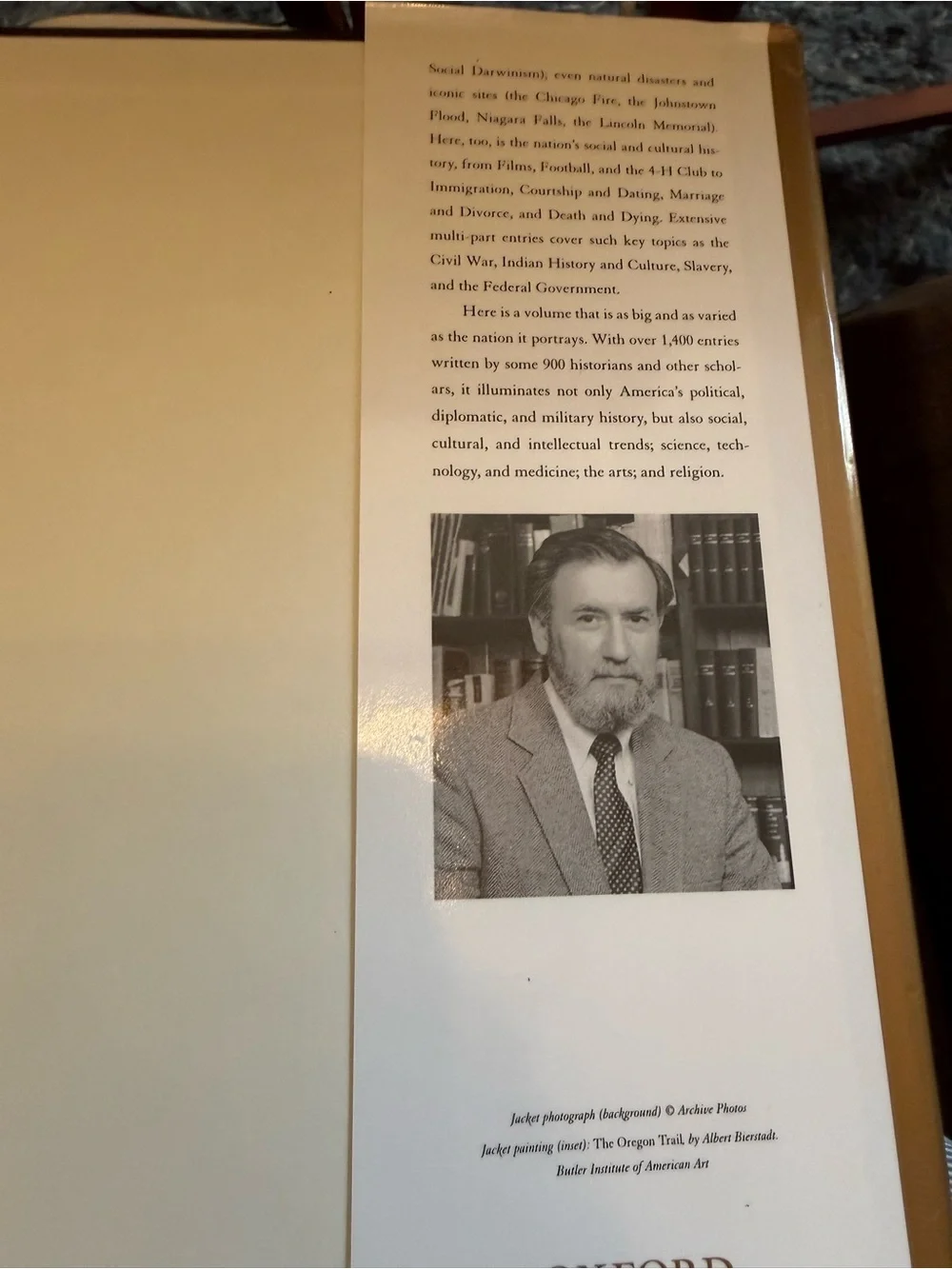 The Oxford Companion to United States History  Hardcover Book